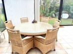 Leuke tuinset voor in veranda. Rotan., Ophalen, Gebruikt