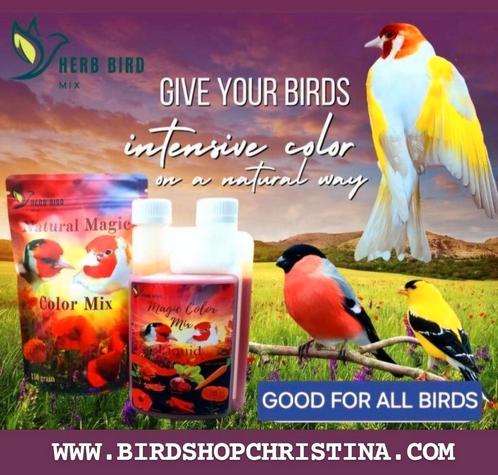 Natural Magic Color Mix ( 150 gram ) - Herb Bird Mix, Dieren en Toebehoren, Vogels | Toebehoren, Nieuw, Ophalen of Verzenden