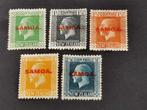 Samoa 1916 - Koning George V met opdruk SAMOA, Ophalen of Verzenden, Postfris