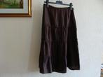 Jupe doublée, couleur chocolat, taille 38/40, Maat 38/40 (M), Overige kleuren, Ophalen of Verzenden, Zo goed als nieuw