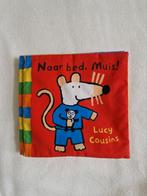 Stoffen boekje Muis , Naar bed, Muis !, Boeken, Kinderboeken | Baby's en Peuters, Lucy Cousins, Ophalen of Verzenden, Uitklap-, Voel- of Ontdekboek