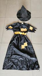 goodmark heksenkleedje en punthoed, maat 128, Enlèvement ou Envoi, Utilisé, 122 à 128, Garçon ou Fille