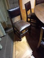 stoelen, Huis en Inrichting, Stoelen, Ophalen, Gebruikt, Bruin, Hout