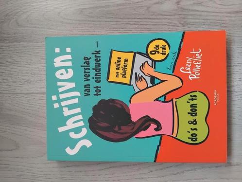 Leen Pollefliet - Schrijven: van verslag tot eindwerk, Boeken, Overige Boeken, Zo goed als nieuw, Ophalen of Verzenden