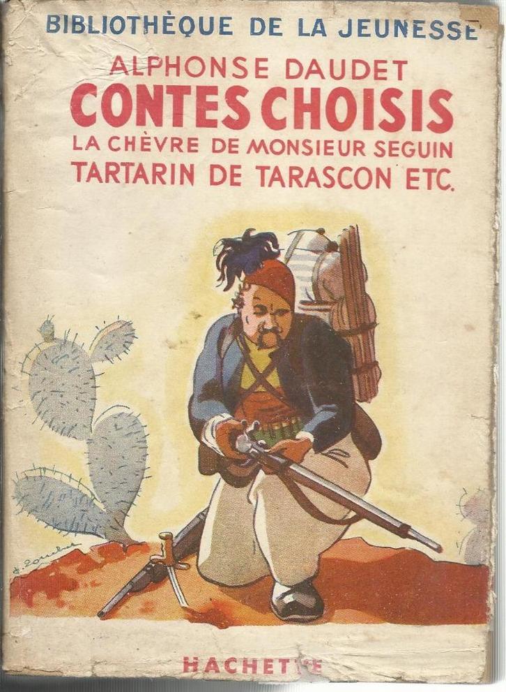 CONTES CHOISIS - ALPHONSE DAUDET BIBLIOTHÈQUE DE LA JEUNESSE, Livres, Livres Autre, Utilisé, Enlèvement ou Envoi