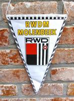 RWD Molenbeek RWDM 1980s mooie vintage voetbal vaandel, Collections, Enlèvement ou Envoi, Comme neuf, Jeu