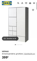 Ikea VISTHUS Armoire penderie garde-robe, Enlèvement