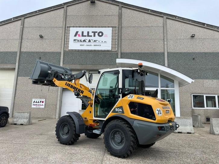wiellader Liebherr L504, Zakelijke goederen, Machines en Bouw | Kranen en Graafmachines, Wiellader of Shovel, Ophalen