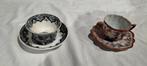 2 kopjes met schoteltje, Antiek en Kunst, Ophalen