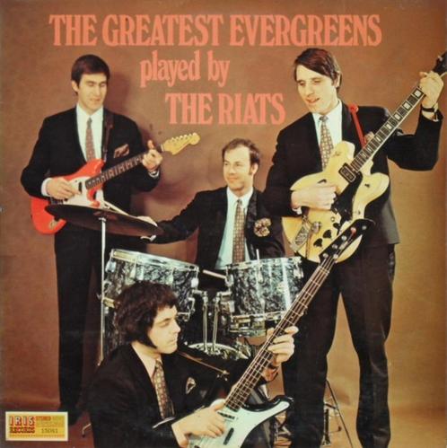 LP The Riats – The Greatest Evergreens Played By The Riats, Cd's en Dvd's, Vinyl | Rock, Zo goed als nieuw, Poprock, 12 inch, Ophalen of Verzenden