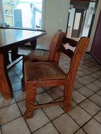 Eettafel met 6 stoelen, Antiek en Kunst, Ophalen