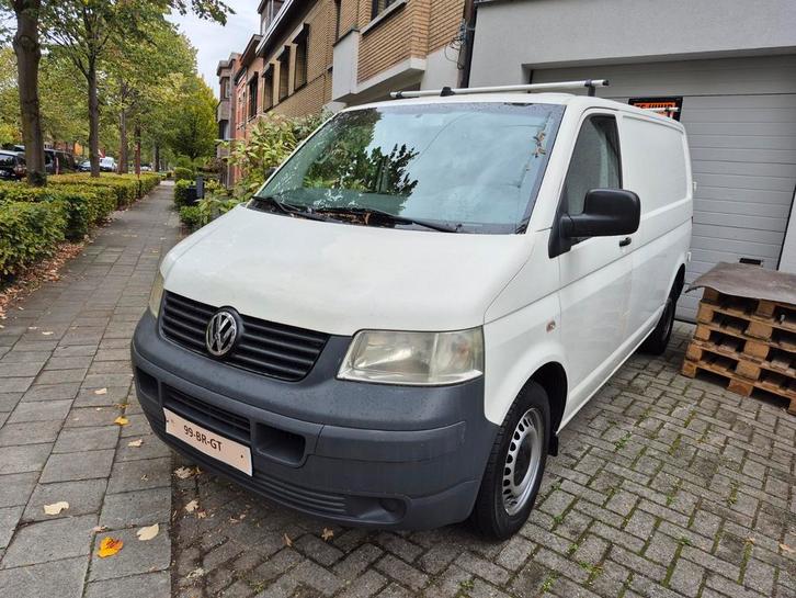 VW transporter T5 2.5 TDI, Auto's, Bestelwagens en Lichte vracht, Particulier, Radio, Ophalen