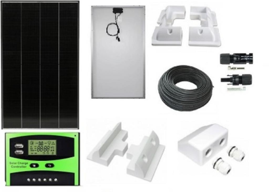 340Wp (daglicht) zonnepaneel - set voor camper mobile home, Ophalen of Verzenden, Nieuw