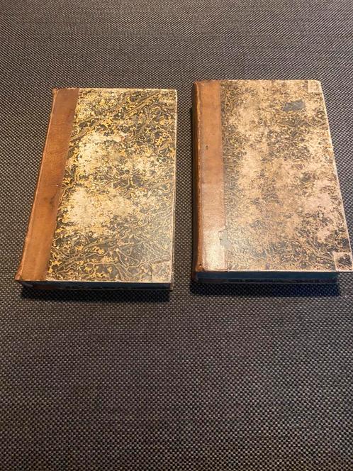 J.B in't Groenewout -Meditatien deel 10 en 11- 1831&1832, Antiek en Kunst, Antiek | Boeken en Manuscripten, Ophalen of Verzenden