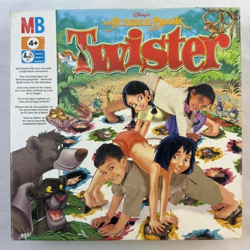 Disney Jungleboek Jungle Book Twister Spel MB Hasbro 2002, Hobby en Vrije tijd, Gezelschapsspellen | Bordspellen, Zo goed als nieuw