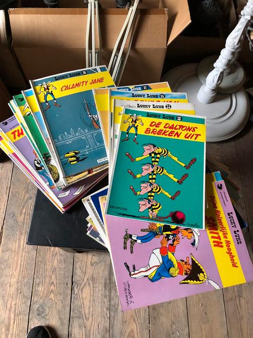 STRIPS STRIPVERHAAL LUCKY LUKE 1/34 ZEER GOEDE STAAT!, Boeken, Stripverhalen, Zo goed als nieuw, Meerdere stripboeken, Ophalen of Verzenden