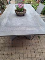 Grote  belgisch arduin tuintafel .zie info, Ophalen