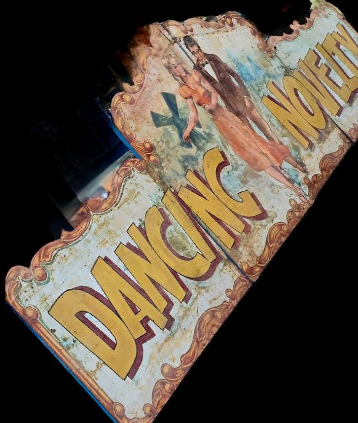 Tôle d'acier peint original, Collections, Broches, Pins & Badges, Enlèvement