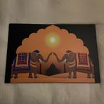 Romantische canvas Taj Mahal, Huis en Inrichting, Ophalen of Verzenden, Zo goed als nieuw