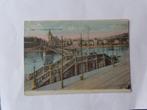 1 oude postkaart uit Luik (loopbrug en postkantoor), Ophalen, Luik