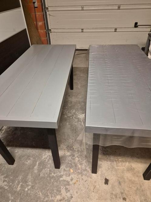 4 NIEUWE ongebruikte steigerhouten tafels 160x70x80, Zakelijke goederen, Horeca | Meubilair en Inrichting, Nieuw zonder verpakking