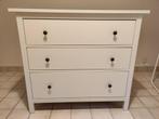 HEMNES Ladekast 3 lades, wit gebeitst (Ikea), Huis en Inrichting, Kasten | Ladekasten, 3 of 4 laden, Ophalen, Zo goed als nieuw