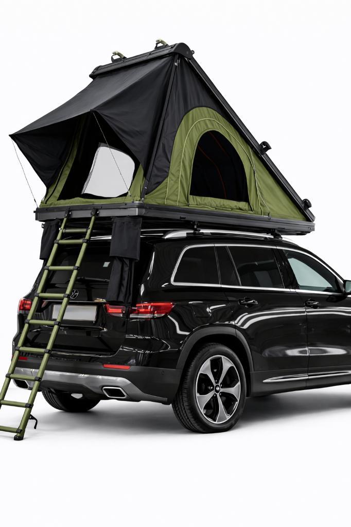 Tente de toit XL 223 x 140 cm - coque rigide - neuve, Caravanes & Camping, Tentes, jusqu'à 2, Neuf, Enlèvement ou Envoi