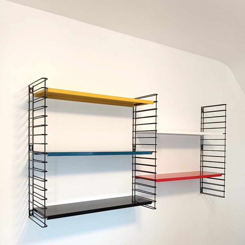 Dubbel retro Tomado rek, Huis en Inrichting, Woonaccessoires | Wandplanken en Boekenplanken, Zo goed als nieuw, Ophalen of Verzenden