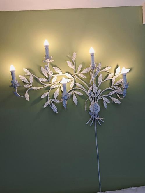 Applique murale 5 ampoules., Huis en Inrichting, Lampen | Kroonluchters, Zo goed als nieuw, Metaal, Ophalen