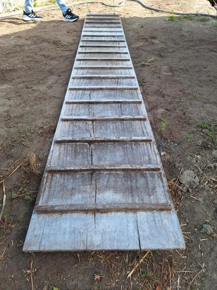 Loopplank / vijverladder / trapladder voor vijver, Dieren en Toebehoren, Honden-accessoires, Zo goed als nieuw, Ophalen