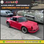 Porsche 911 2.0 de 1965, Autos, Porsche, Achat, Entreprise, Boîte manuelle, Autres couleurs