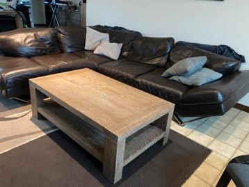 Natuzzi lederen hoeksalon beschikbaar voor biedingen