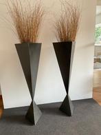 IJzeren bloembak, Tuin en Terras, Overige materialen, Gebruikt, Balkon, Overige vormen