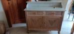 vintage kast met marmeren blad, Huis en Inrichting, Ophalen, Gebruikt