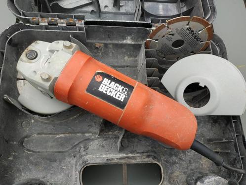Black&Decker KG915 115mm 900W haakse slijper in koffer, Doe-het-zelf en Bouw, Gereedschap | Slijpmachines, Gebruikt, Haakse handslijpmachine