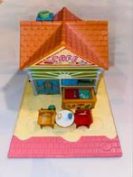 Polly Pocket Polly’s Beach Cafe Vintage Bluebird 1993 huisje, Popje, Gebruikt, Ophalen of Verzenden