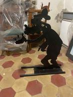 Grande figurine Decoration Disney Goofy en métal noir, Ophalen