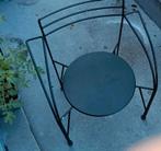 SET VAN 4 GIETIJZEREN TUIN/TERRAS STOELEN, Tuin en Terras, Ophalen, Nieuw, Metaal, Stapelbaar