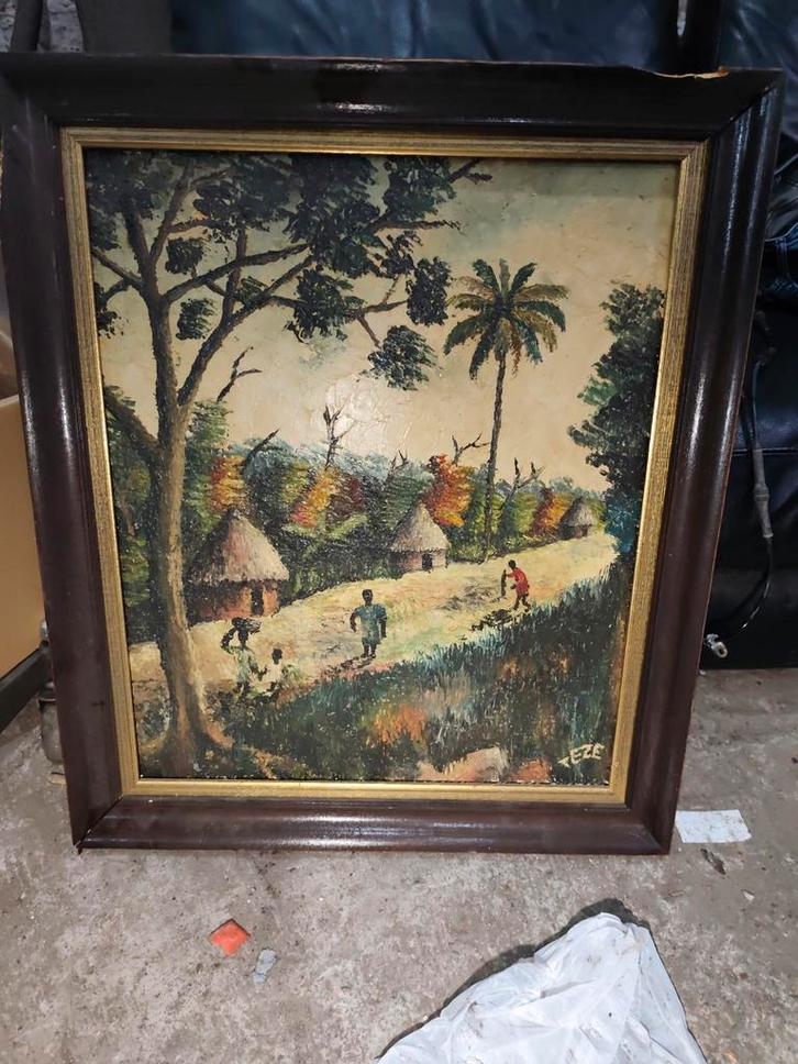 Schilderij, Antiek en Kunst, Kunst | Schilderijen | Klassiek, Ophalen