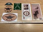 Set Sniper badge rubber stickers,reclame wing, Verzamelen, Overige typen, Ophalen of Verzenden, Landmacht