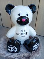 Pop-Art sculptuur Teddy "Ode aan Chanel", Verzamelen, Ophalen of Verzenden, Gebruikt, Dier