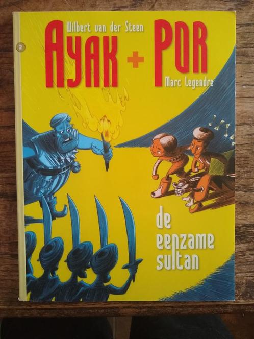 Ayak + Por #2 - De eenzame sultan, Boeken, Stripverhalen, Zo goed als nieuw, Eén stripboek, Ophalen of Verzenden