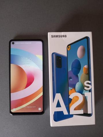 Smartphone Samsung A21 - ETAT IMPECCABLE beschikbaar voor biedingen