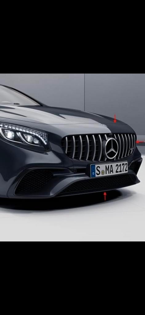 Mercedes benz C217 A217 S63 facelift panemericana grill, Auto diversen, Tuning en Styling, Ophalen of Verzenden