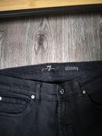 2 jeans van 7 seven, Ophalen, 7 For All Mankind, Zwart, Zo goed als nieuw