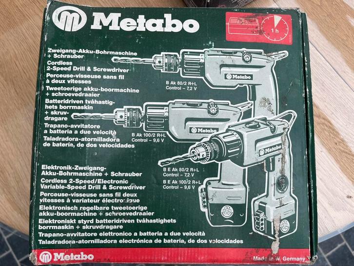 Metabo schroefmachine, Doe-het-zelf en Bouw, Gereedschap | Boormachines, Gebruikt, Boor- en Schroefmachine, Ophalen