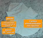 2 serviettes à capuche Koeka. Belle qualité, Autres marques, Autres types, Utilisé, Enlèvement ou Envoi