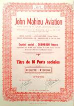 John Mahieu Aviation 1948, Enlèvement ou Envoi, Autres types