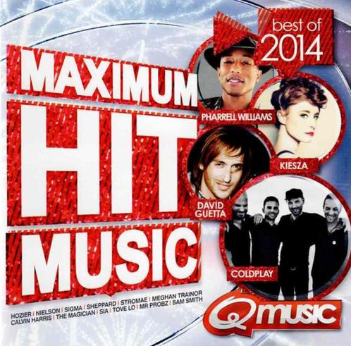 1538 - Qmusic - MAXIMUM HIT MUSIC - BEST OF 2014 - 2CD NIEUW, Cd's en Dvd's, Cd's | Verzamelalbums, Nieuw in verpakking, Dance