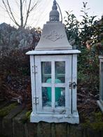 Windlicht voor binnen, Huis en Inrichting, Woonaccessoires | Kandelaars en Kaarsen, Ophalen, Wit